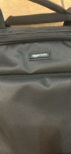 AmazonBasics Black Solid Laptop Briefcase Carrying Case Bag w/ Shoulder Strap