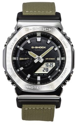 Casio G-SHOCK Utility Metal Collection Alarm Timer GM-2100C-5A 200M Mens Watch