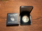 🔥  1987 Silver Eagle UNC, Second Year, Key Date, Original Mint Box ORANGE COLOR