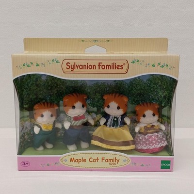 Epoch Co., Maple Cat Family Set, Sylvanian Families