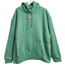 Pro Club Womens XL Hoodie Long Sleeve Cotton Sweatshirt Pullover Green