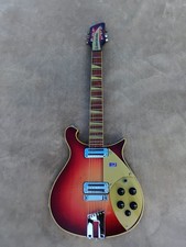 2008 Rickenbacker 660/6 AFG Amber Fireglo Color of Year OHSC Excellent