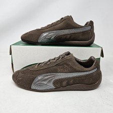 Puma Speedcat Lux 'Chocolate Gum' Suede Sneakers / 408198 01 / Men's Size 7