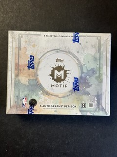 2025 26 Topps Motif Basketball Hobby Box Sealed Cooper Flagg RC Year