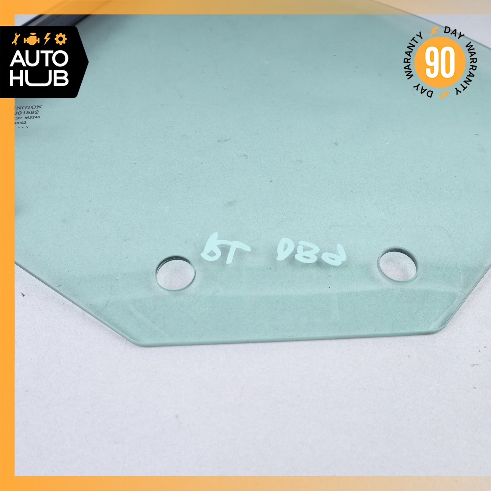 05-12 Aston Martin DB9 DBS Volante Rear Left Side Quarter Window Glass OEM 34k