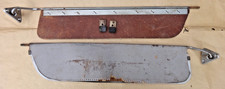 1961 1966 Ford Truck Sun Visors Original Fomoco Pair W Center Brackets Supports