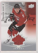2021 Upper Deck Team Canada Juniors Jersey Connor Zary #6 0il7