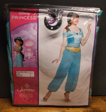 Disney Princess Jasmine Deluxe Adult Costume Large 12-14 Aladdin Halloween
