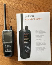 UNIDEN SDS100 TRUE I/Q DIGITAL HANDHELD SCANNER Plus EXTRA ACCESSORIES