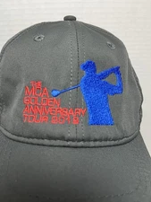 MCA Golden Anniversary Tour 2018 Golf Q3 Quick Wick Dark Gray Strapback Hat
