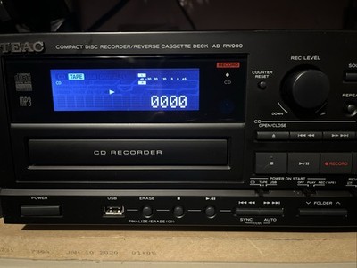 TEAC AD-RW900 CD Recorder Cassette Deck for sale online | eBay