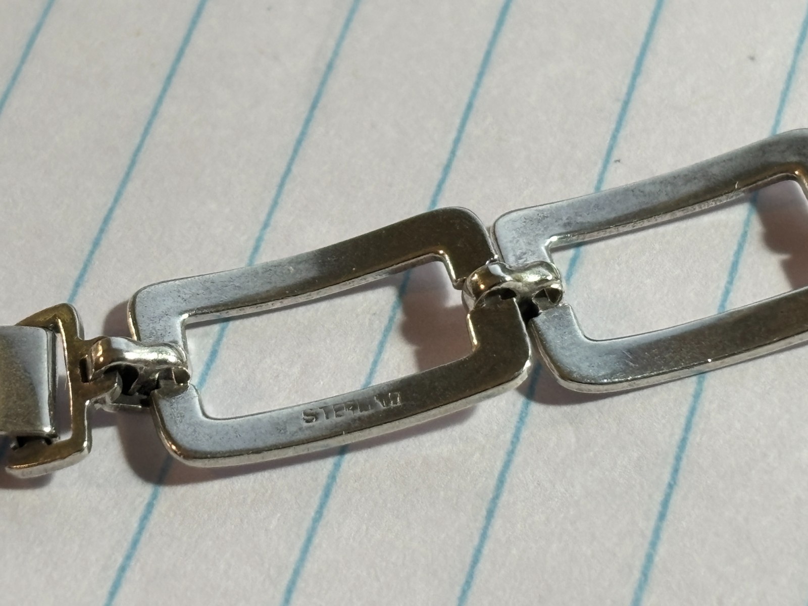 Sterling Silver Bracelet Rectangular - image 20