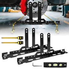Wheel Alignment Tool Kit with 2 Measuring Tapes Bubble Level Gauge, Heavy-D...
