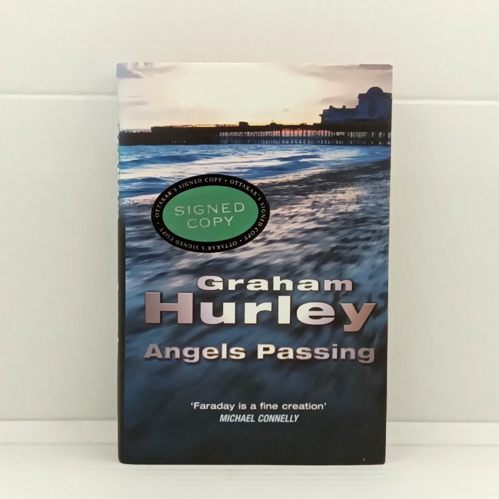 SIGNED Angels Passing By Graham Hurley 1st Edition Hardback DJ 2002 Used F1