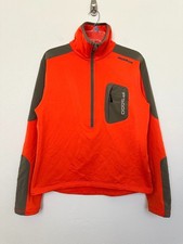 Chaqueta polar gris naranja media cremallera para hombre Porsche Design para Adidas P'5000