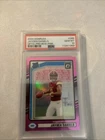 2024 Panini Donruss Optic Jayden Daniels Pink Optic Preview PSA10 #389