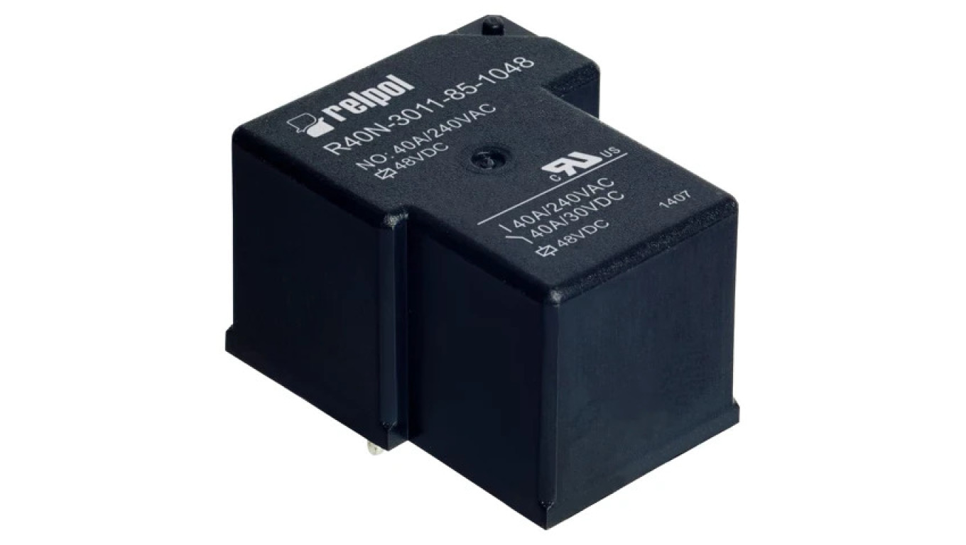 R40N3011851048 Relay: Electromagnetic SPDT Coils: 48VDC 40A R40N PCB /T2UK