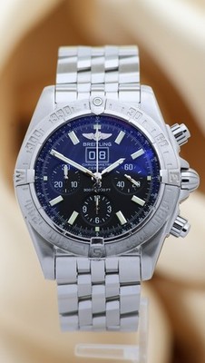 Breitling Chronomat Blackbird 44 Automatik Herrenuhr A44359 Box + Papiere