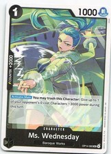 Ms. Wednesday OP14-083 2D Legends Uncommon NM One Piece TCG