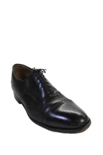 Johnston & Murphy Mens Leather Aldrich II Brogue Dress Shoes Black Size 13