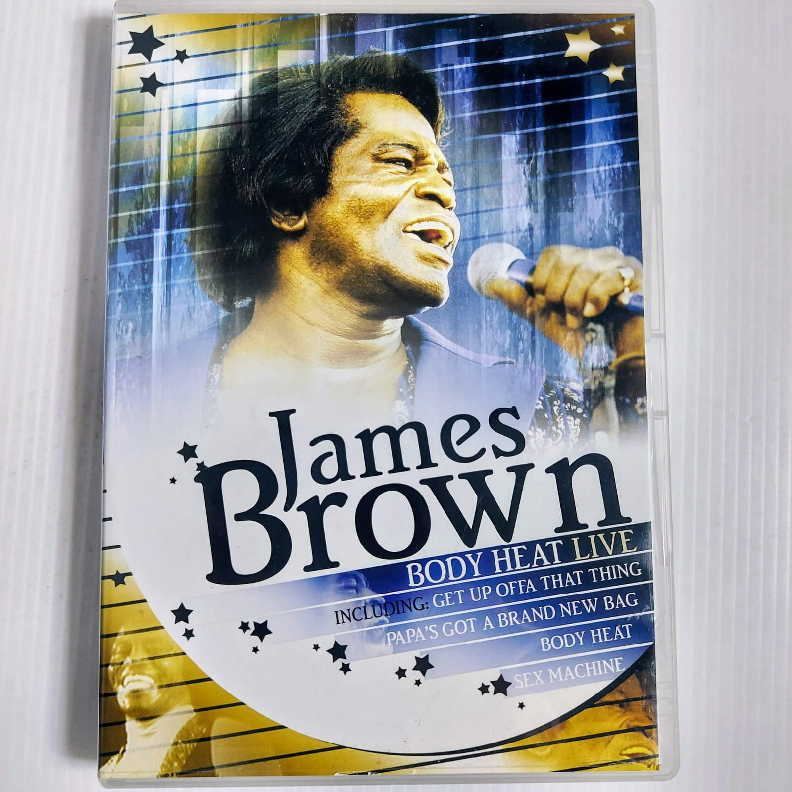 James Brown Body Heat Live DVD - Soul Funk Music Concert SDMD2026 UK PAL