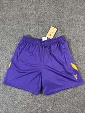 NWT Nike Kobe Bryant Mamba Lakers Purple Gold Dri-Fit Basketball Shorts KIDS L