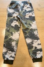 Boys Champion Sweatpants Size L 14/16 Camo A5.291 