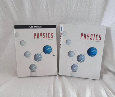 BJU Press Physics 3rd Edition Textbook and Lab Manual (New)