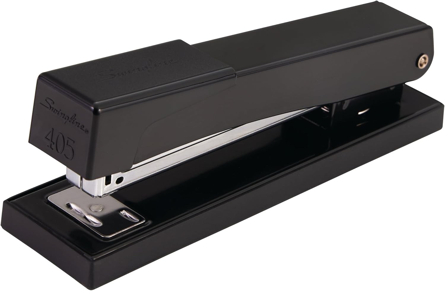 Swingline Stapler, 20 Sheet Capacity, LightDuty 405, Jam Free, Metal, Black-image