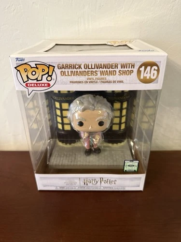 Garrick Ollivander Funko Pop! Deluxe w/ Wand Shop, 2022 Harry Potter Ltd Edition