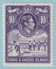 TURKS & CAICOS ISLANDS 89  MINT NEVER HINGED OG ** NO FAULTS VERY FINE! - AQQ