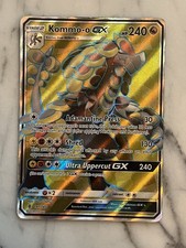 Kommo-o GX (Full Art) 141/145 Sm-Guardians Rising Holo Pokemon Card TCG Nintendo