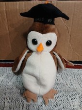 Beanie Babies Wise The Owl 1998 Class of 1998 Error Tag