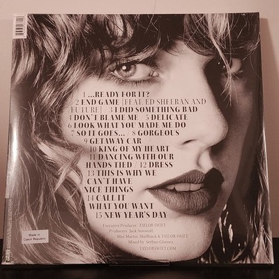 TAYLOR SWIFT 】REPUTATION - 2XLP PICTURE VINYL RECORD LIMITED
