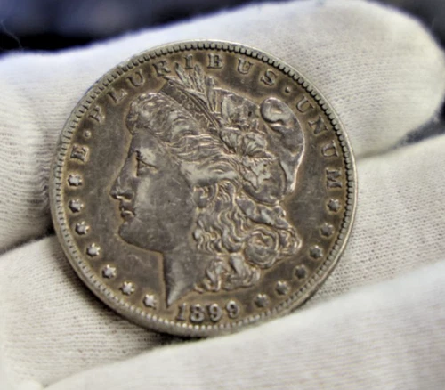 1899 O US Morgan Silver Dollar $1 XF