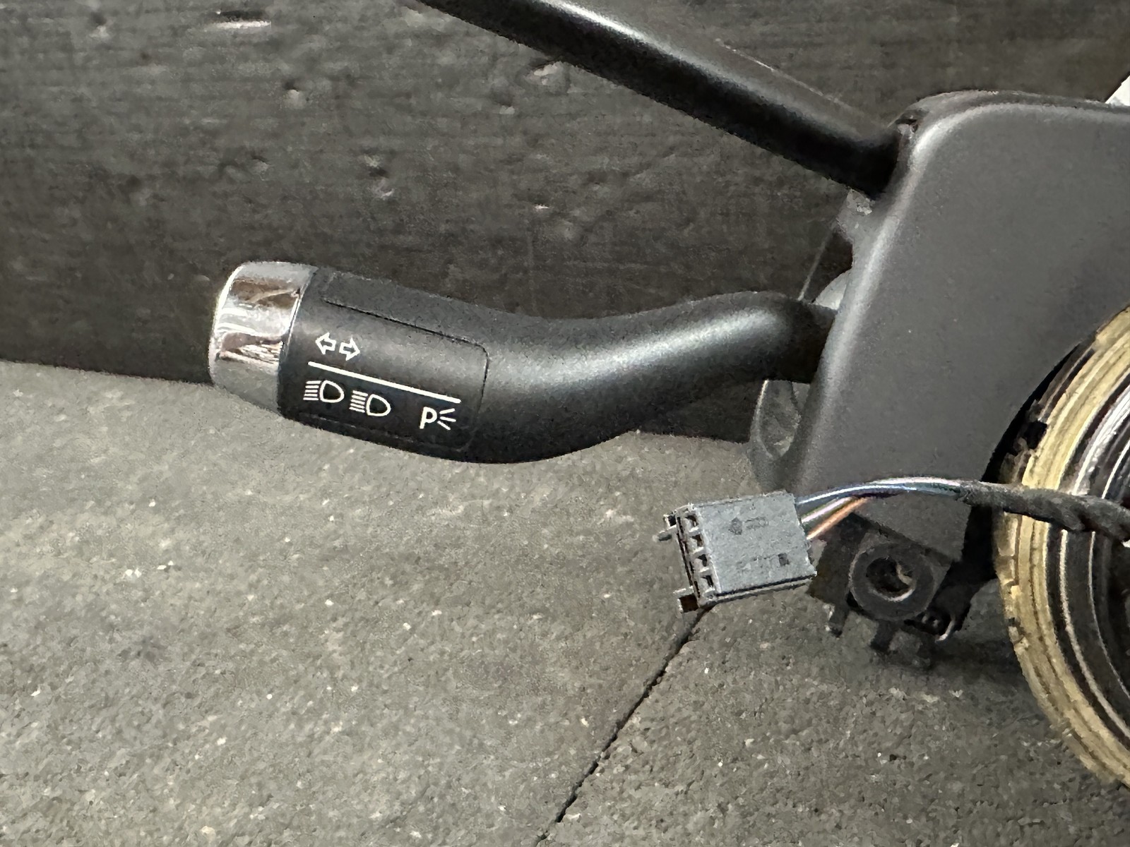 03-12 BENTLEY CONTINENTAL TURN SIGNAL WIPER SWITCH ID 7L6953549K