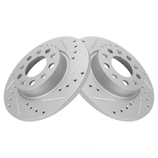 Disc Brake Rotor Set-Performance 2 Piece Brake Rotor Set TRQ BRA70560