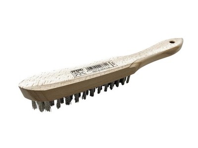 Handbürste HBU 5-reihig Draht aus rostfreiem Stahl Ø0,30 B-WARE