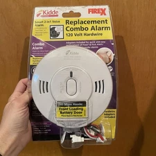 Kidde Firex Smoke Carbon Monoxide Alarm Hardwired Voice Alarm 900-0213