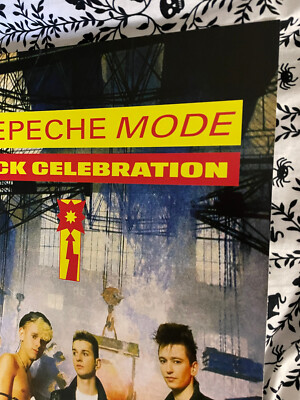 デペッシュモード　ブラック セレブレーション　ツアーパンフレット デペッシュモード ブラック セレブレーション ツアーパンフレット
