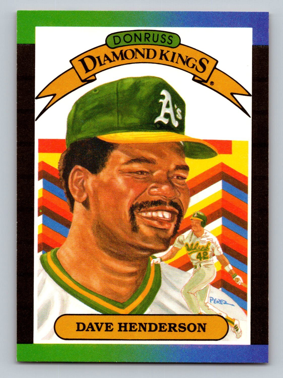 1989 Donruss #20 Dave Henderson  DK  Oakland Athletics