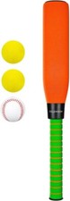 22 Inch Kids Foam Soft Baseball Bat Toys with Balls for Children Toddlers Boys