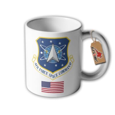 Tasse Air Force Space Command United States USAF Weltraum Logo Wappen #32441