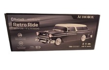 Audiobox 1955 Chevy Bel Air Bluetooth Speaker Car Retro Ride with FM Radio