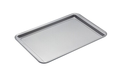 KitchenCraft Antihaftbeschichtung extra großer Backofen Backblech 43x28 cm grau