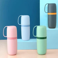 Toothbrush Toothpaste Cup Travel Case Toothbrush Storage Holder Dustproof