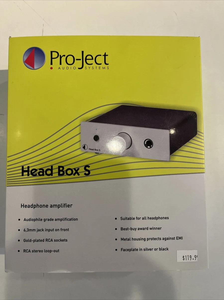 Pro ject Head Box S Headphone Amplifier New Preamp