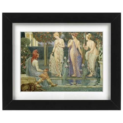 Walter Crane - "The Judgement of Paris": Poster (16.5" x 11.7") - Picture 3 of 3