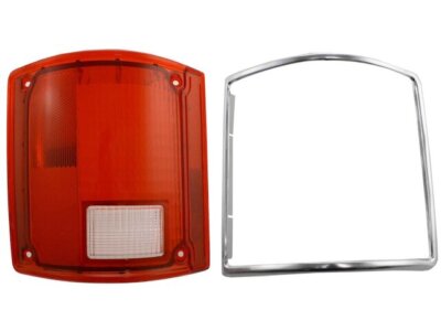 Replacement AP 33WC19Z Left Tail Light Lens Fits 1989-1991 Chevy R2500 Suburban