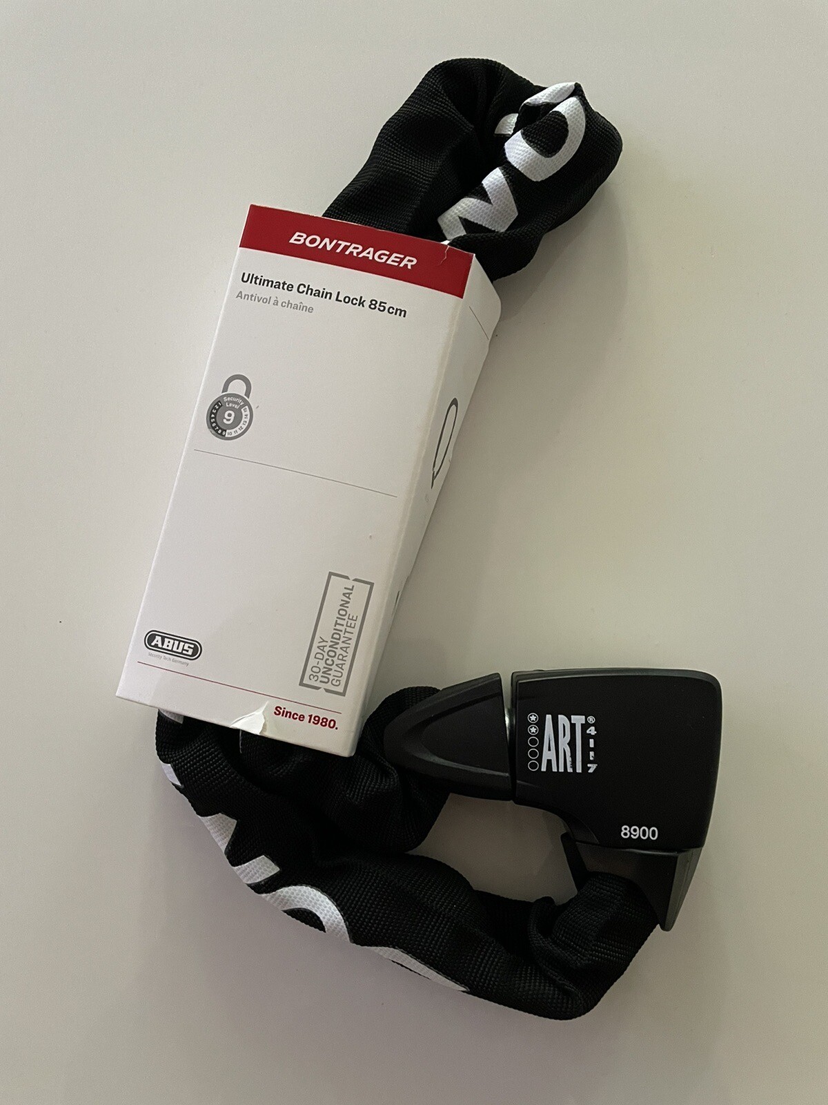 Bontrager ABUS Ultimate Chain Lock 85cm NEU Fahrradschloss Schloss eBay